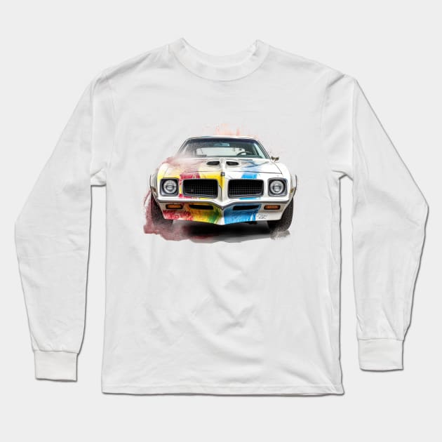 Pontiac Firebird Long Sleeve T-Shirt by Urban Archeology Shop Gallery